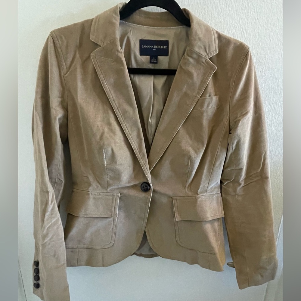 Banana Republic Light Brown Women's Blazer